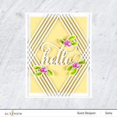 Altenew Mini Delight Mini Delight: Very Berry Stamp & Die Set