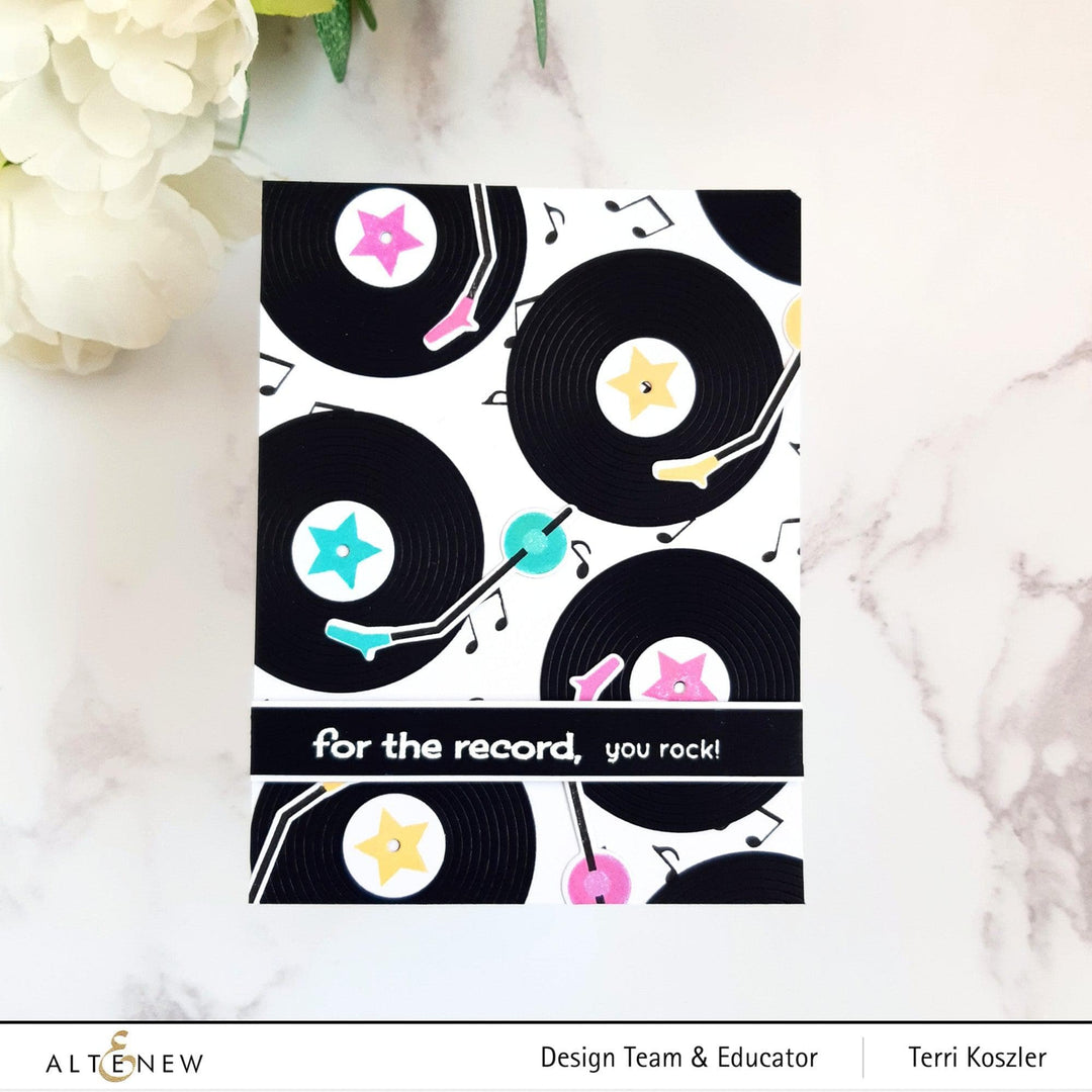 Altenew Mini Delight Mini Delight: Vinyl Style Stamp & Die Set