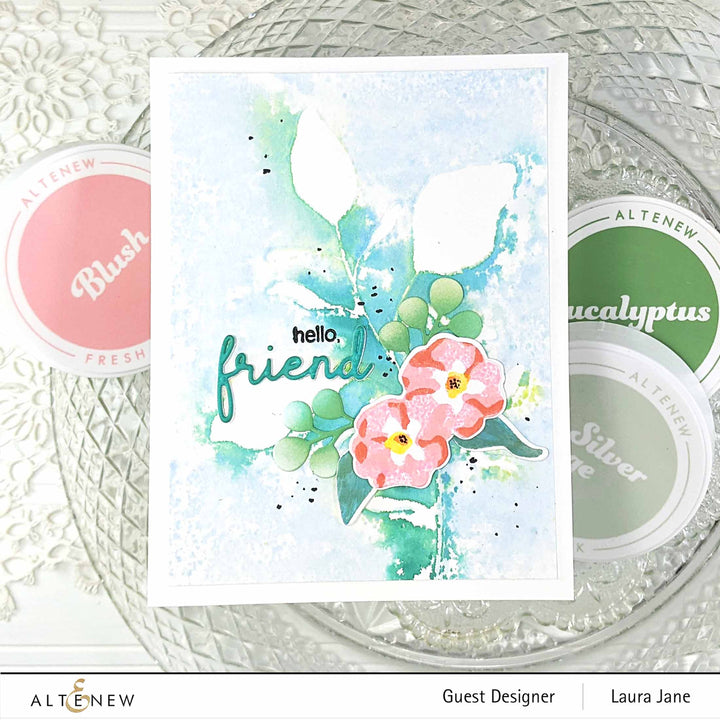 Altenew Mini Delight Mini Delight: Watercolor Cluster Stamp & Die Set