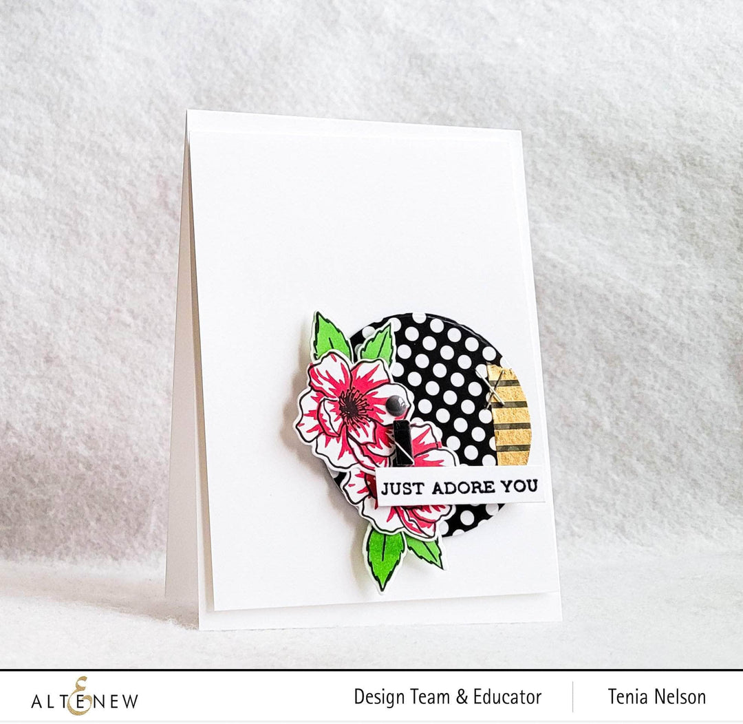 Altenew Mini Delight Mini Delight: Winsome Bloom Stamp & Die Set
