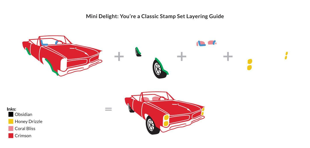 Altenew Mini Delight Mini Delight: You're a Classic Stamp & Die Set