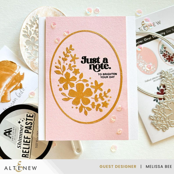 Gilded Elegance Shimmer Relief Paste Bundle
