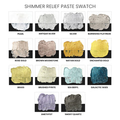Shimmer Relief Paste - Antique Silver