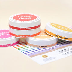 Misil Craft Decals Round Ink Pads Label Set - 2023 Amy Tangerine Collection