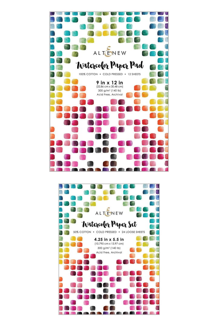 Altenew Paper Bundle Soothe and Smooth Watercolor Paper Bundle