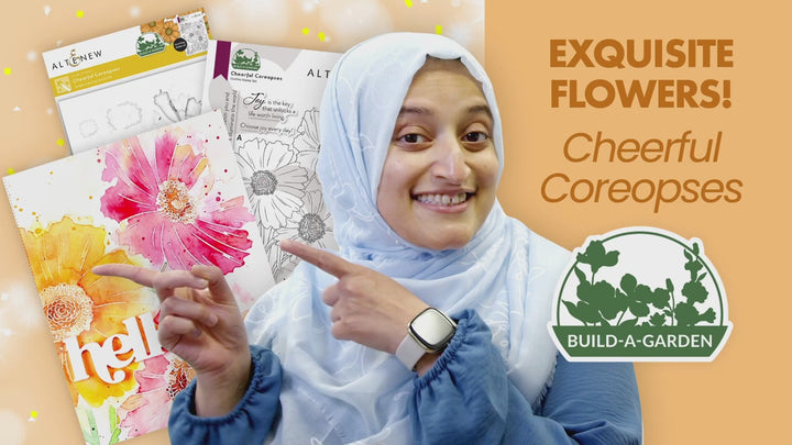 Build-A-Garden: Cheerful Coreopses Add-on Die Set