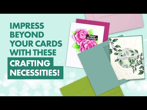 Crafty Necessities: Coral Berry Envelope (12/pk)