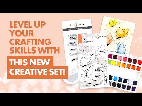Stamp & Paint: Butterflies