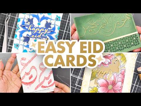 New Year Arabic Calligraphy 3D Embossing Folder