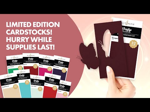 Solid Cardstock Set - Puffy Heart (32 sheets/set)