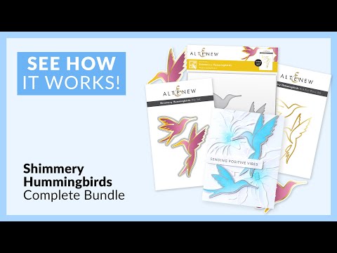 Shimmery Hummingbirds