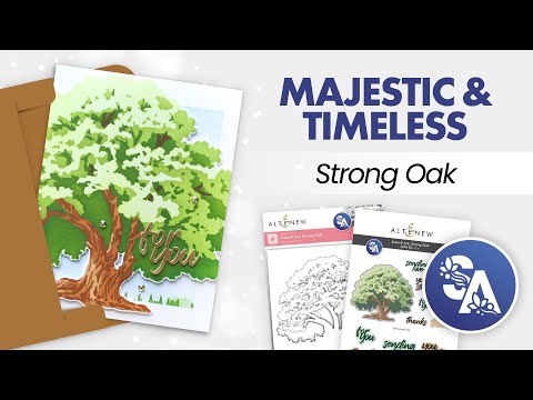 Stencil Art: Strong Oak & Add-on Die Bundle