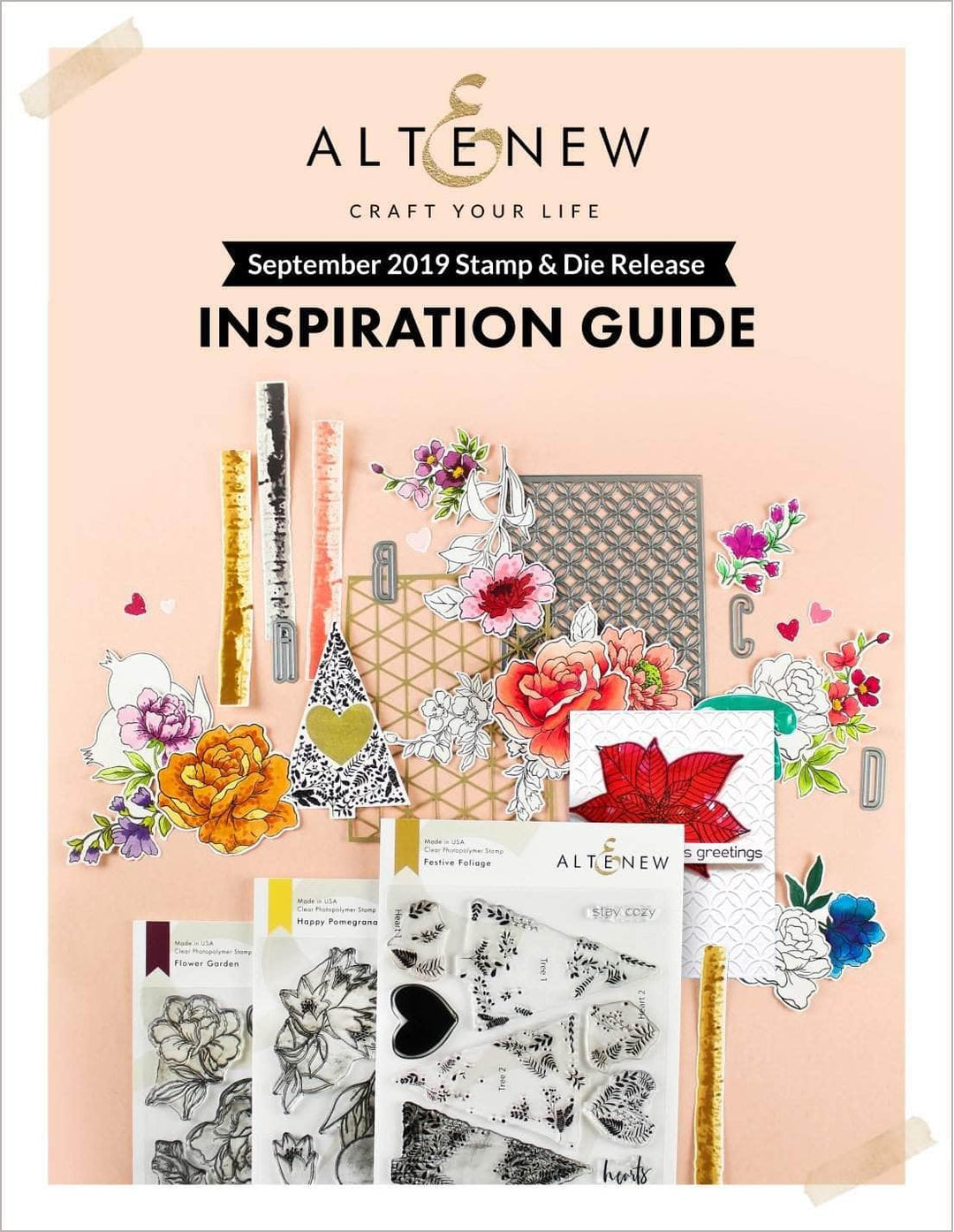 55Printing.com Printed Media Holiday Friendship Stamp & Die Release Inspiration Guide