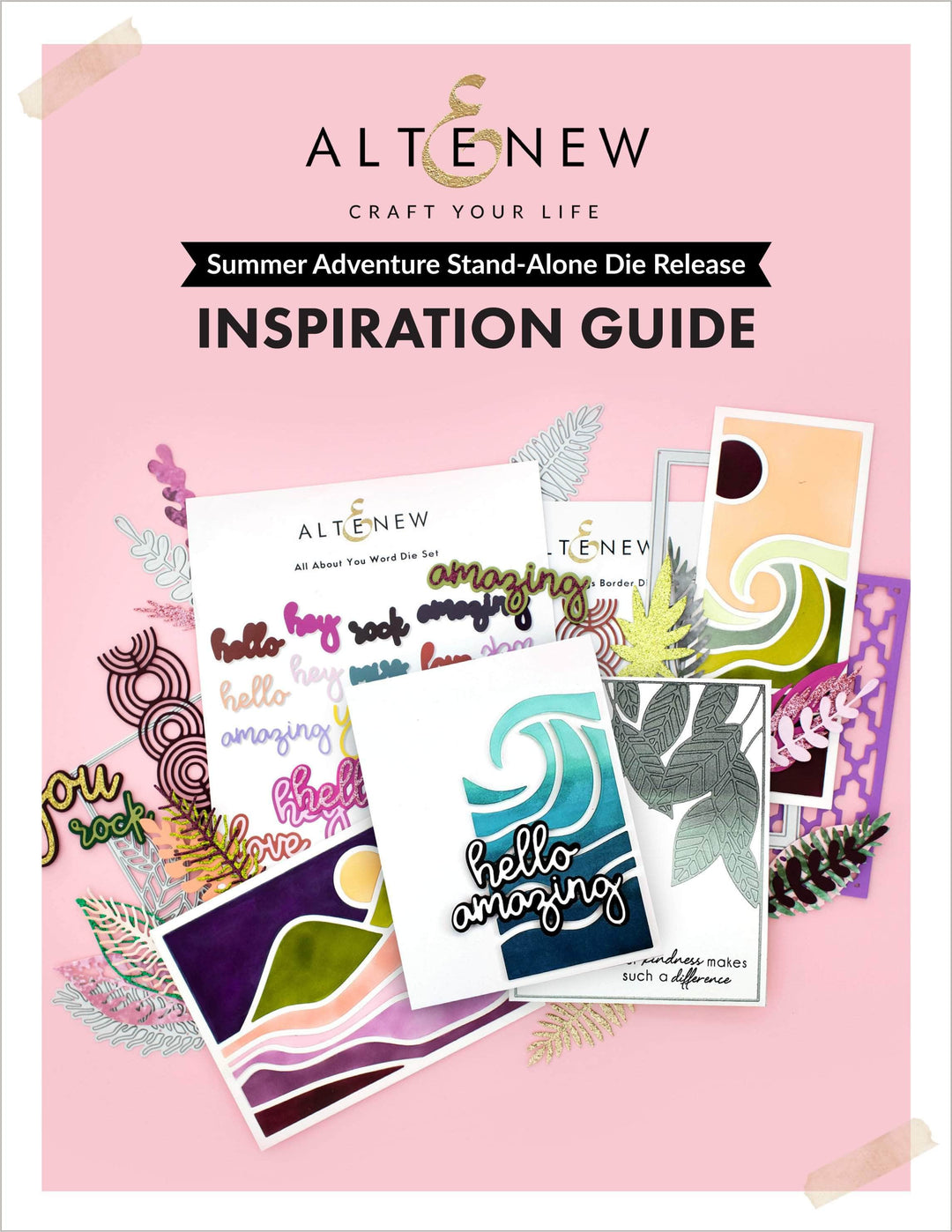 55Printing.com Printed Media Summer Adventure Die Release Inspiration Guide