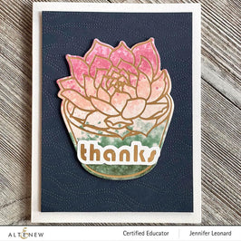 Altenew Spark Joy Bundle Spark Joy: Potted Succulent & Add-on Die Bundle