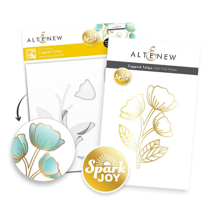 Altenew Spark Joy Spark Joy: Cupped Tulips