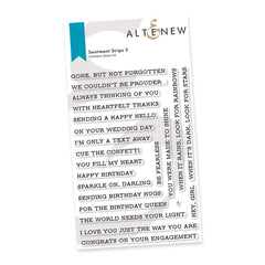 Altenew Stamp Bundle Sentiment Strips