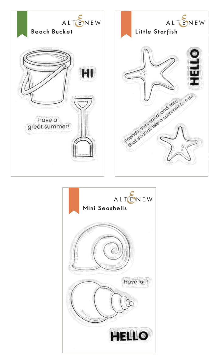 Altenew Stamp Bundle Summer Love Mini Stamp Bundle