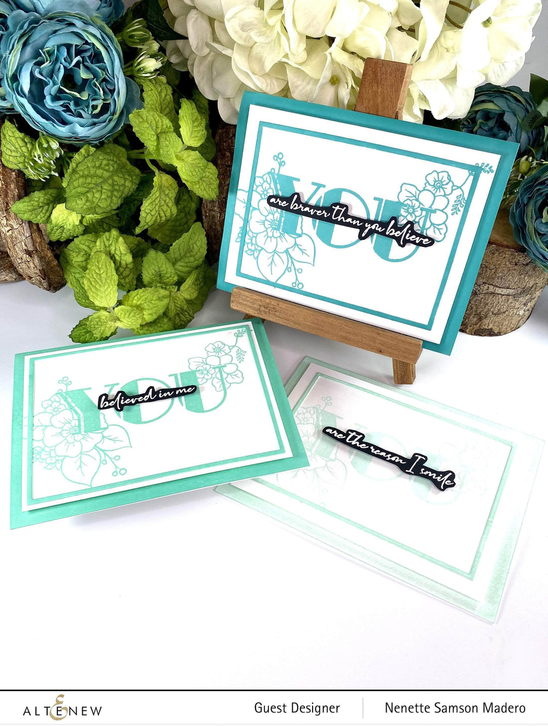 Altenew Stamp & Die Bundle Bold You Stamp & Die Bundle