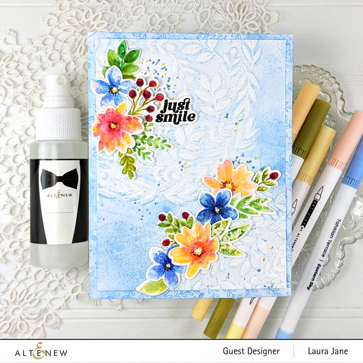 Altenew Stamp & Die Bundle Botanical Wreath Builder