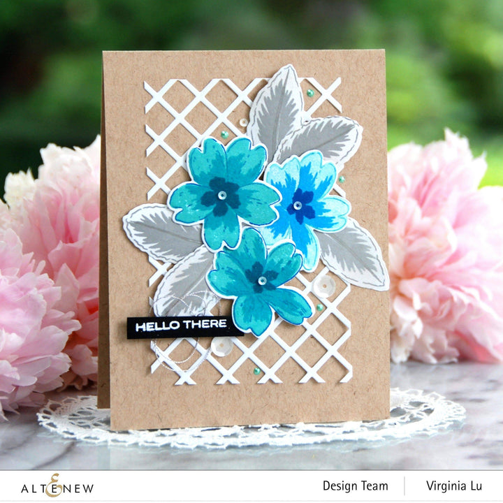 Altenew Stamp & Die Bundle Build-A-Flower: Primrose & Add-On Layering Die Bundle