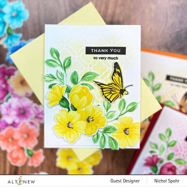 Altenew Stamp & Die Bundle Castle Garden Stamp & Die Bundle