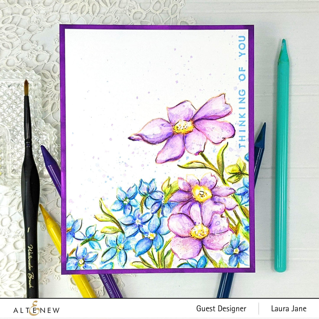 Altenew Stamp & Die Bundle Castle Garden Stamp & Die Bundle