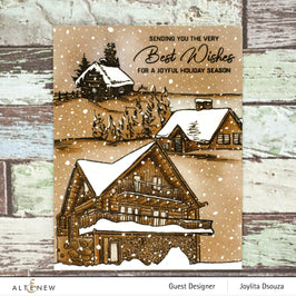 Altenew Stamp & Die Bundle Cozy Winter Vibes Stamp & Die Bundle