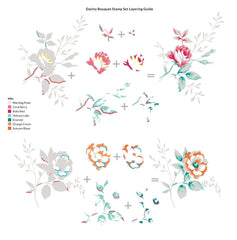 Altenew Stamp & Die Bundle Dainty Bouquet Stamp & Die Bundle