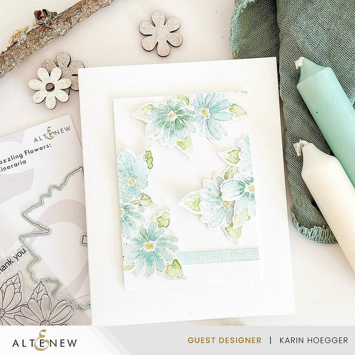 Altenew Stamp & Die Bundle Dazzling Flowers - Japanese Flowering Cherry