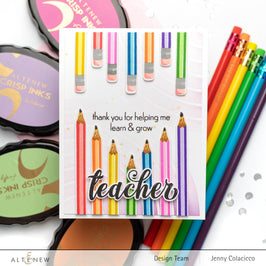 Altenew Stamp & Die Bundle Educators Rule Stamp & Die Bundle