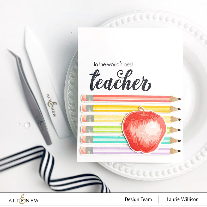 Altenew Stamp & Die Bundle Educators Rule Stamp & Die Bundle