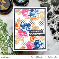 Altenew Stamp & Die Bundle Ethereal Roses Stamp & Die Bundle