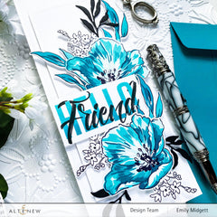 Altenew Stamp & Die Bundle Fresh Bloom Stamp & Die Bundle