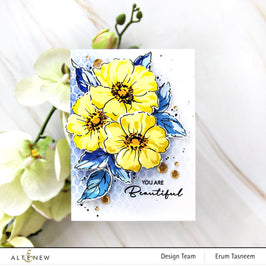 Altenew Stamp & Die Bundle Happy Flowers Stamp & Die Bundle