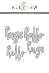 Altenew Stamp & Die Bundle Hello And Hugs