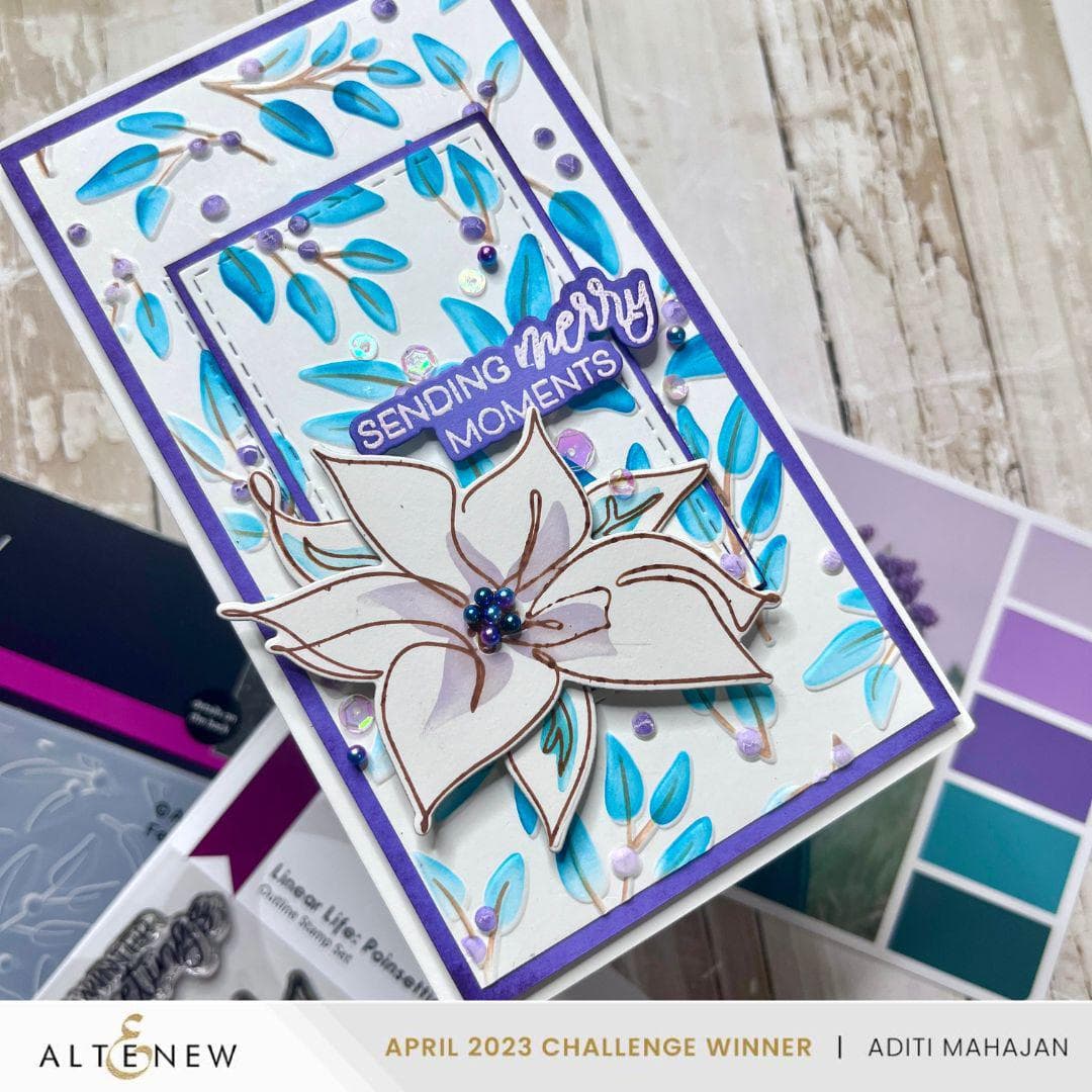 Altenew Stamp & Die Bundle Joyful Greetings