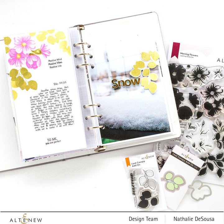 Altenew Stamp & Die Bundle Leaf Canopy Add-On Stamp & Die Bundle