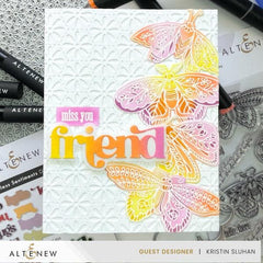 Altenew Stamp & Die Bundle Midnight Moths