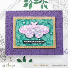 Altenew Stamp & Die Bundle Midnight Moths