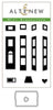 Altenew Stamp & Die Bundle Mini Brownstone Stamp & Die Bundle