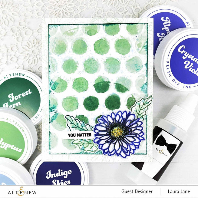 Altenew Stamp & Die Bundle Mini Gerbera Stamp & Die Bundle