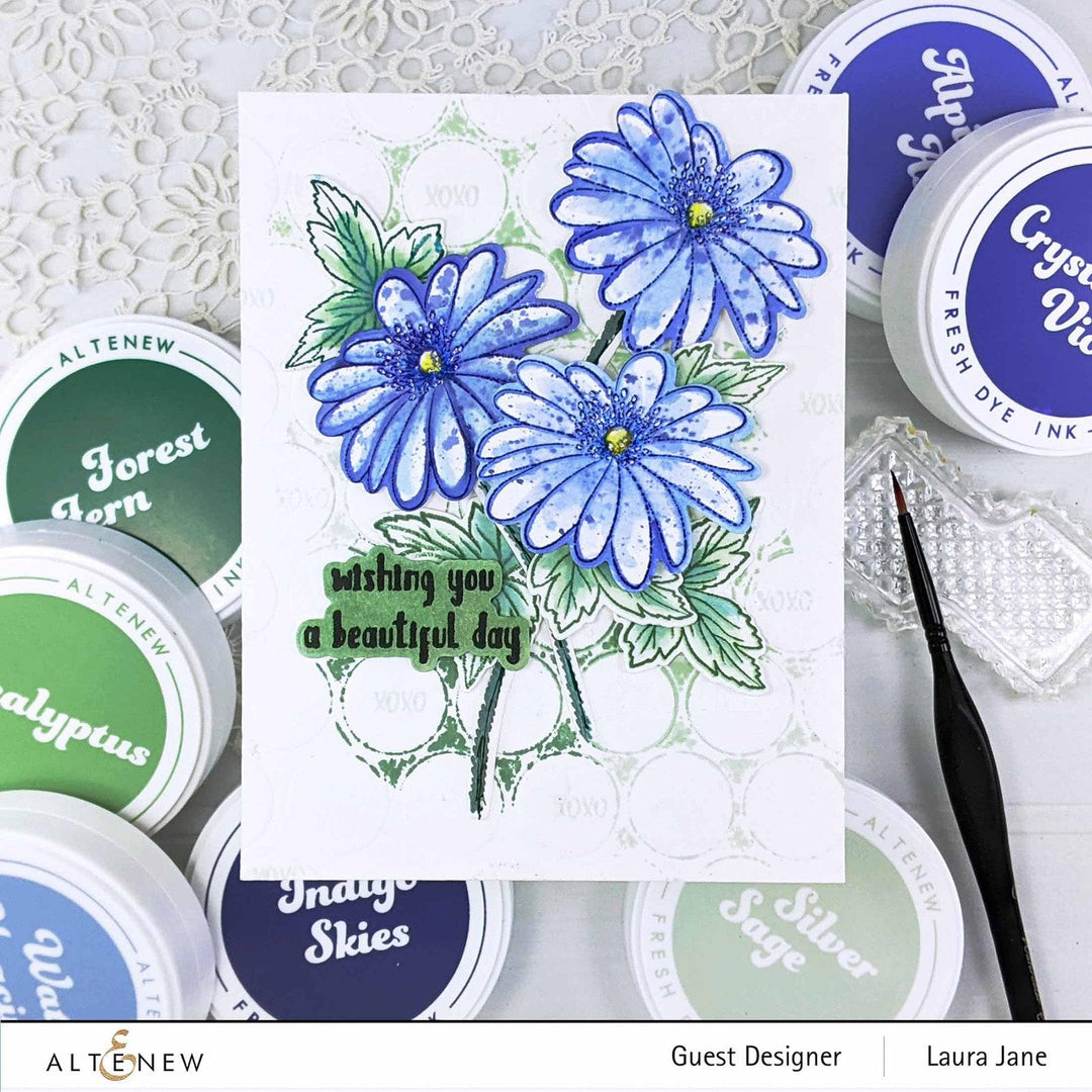 Altenew Stamp & Die Bundle Mini White Splendour Stamp & Die Bundle
