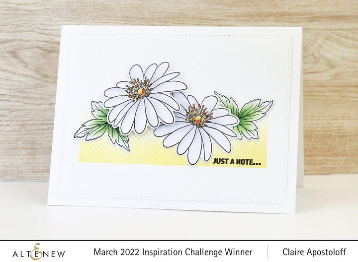 Altenew Stamp & Die Bundle Mini White Splendour Stamp & Die Bundle