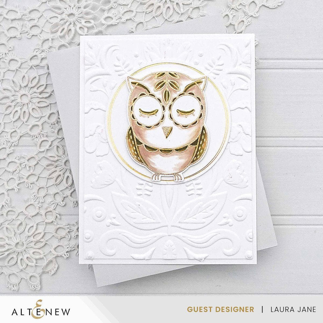 Altenew Stamp & Die Bundle Nordic Night Owl