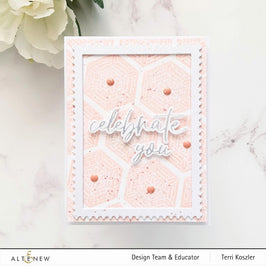 Altenew Stamp & Die Bundle Ornate Hexagon Stamp & Die Bundle