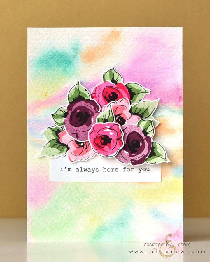 Altenew Stamp & Die Bundle Painted Flowers Stamp & Die Bundle