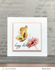 Altenew Stamp & Die Bundle Painted Poppy Stamp & Die Bundle