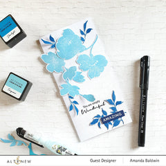 Altenew Stamp & Die Bundle Pen Sketched Silhouette Stamp & Die Bundle