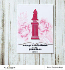 Altenew Stamp & Die Bundle Peony Bouquet Stamp & Die Bundle